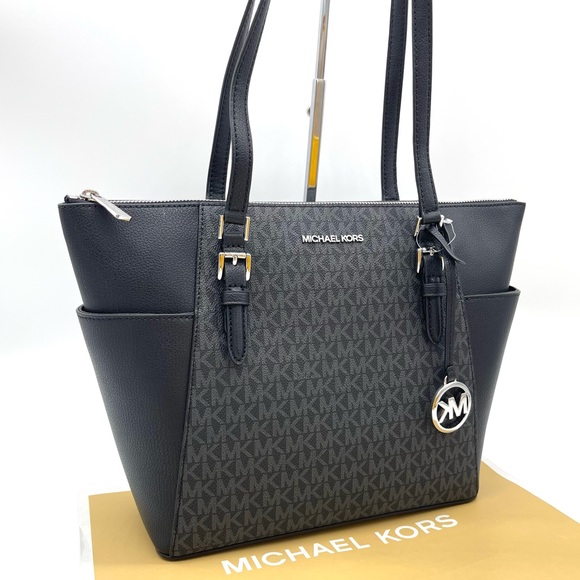 Michael Kors Large Charlotte Tote Bag - Picture 1 of 8